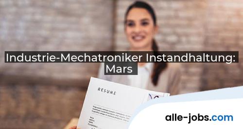 Industrie-Mechatroniker Instandhaltung: Mars | alle-jobs.com